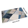 thumbnail image 3 of XWSHYW Alfombras de Baño Alfonbra de Terciopelo Cristal con Patrón Geométrico, Resistente Al Desgaste, para Baño, Se Puede Cortar y Adaptar Entrada, Dormitorio, Baño, Tamaño 31,4 X 19,6 Pulgadas, 3 of 6