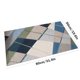 thumbnail image 3 of Ganfancp Patrón Geométrico de Cristal de Terciopelo de Alfombras de Baño Antidesgaste Alfombras de Piso Se Puede Cortar Adaptarse a La Entrada Del Dormitorio Cuarto de Baño Tamaño 31.4X19.6 Pulgadas, 3 of 6
