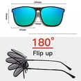 thumbnail image 3 of Gafas de sol polarizadas ultraligeras con Clip Uv400 para hombre y mujer, gafas fotocromáticas Unisex para conductor de coche, 3 of 3