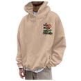 thumbnail image 2 of WILLBEST Sudaderas De Hombre Sudadera con Capucha De Manga Larga con Estampado De Flores para Hombre XXXGrande, 2 of 5
