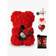 thumbnail image 1 of Flores Artificial Oso De Rosa Color Rojo, 1 of 4