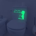 thumbnail image 1 of Adhesivo de pared de un metro, advertencia de inodoro, adhesivo para inodoro, adhesivo con logotipo de orina de bebé, adhesivo creativo autoadhesivo extraíble para pared, 1 of 2