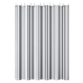 thumbnail image 1 of Juego de cortinas de ducha a rayas: cortina de bañera lavable con 12 ganchos, cortinas de ducha de tela impermeables de estilo rústico a rayas, 1 of 5