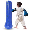 thumbnail image 4 of $$ Inflable Boxeo Sandbag Taekwondo Fitness Tumbler Vertical Boxing Column para niños Adultos - Free Standing Training Karate Kicking Taekondo Toys TicfoxMX moderno, 4 of 8