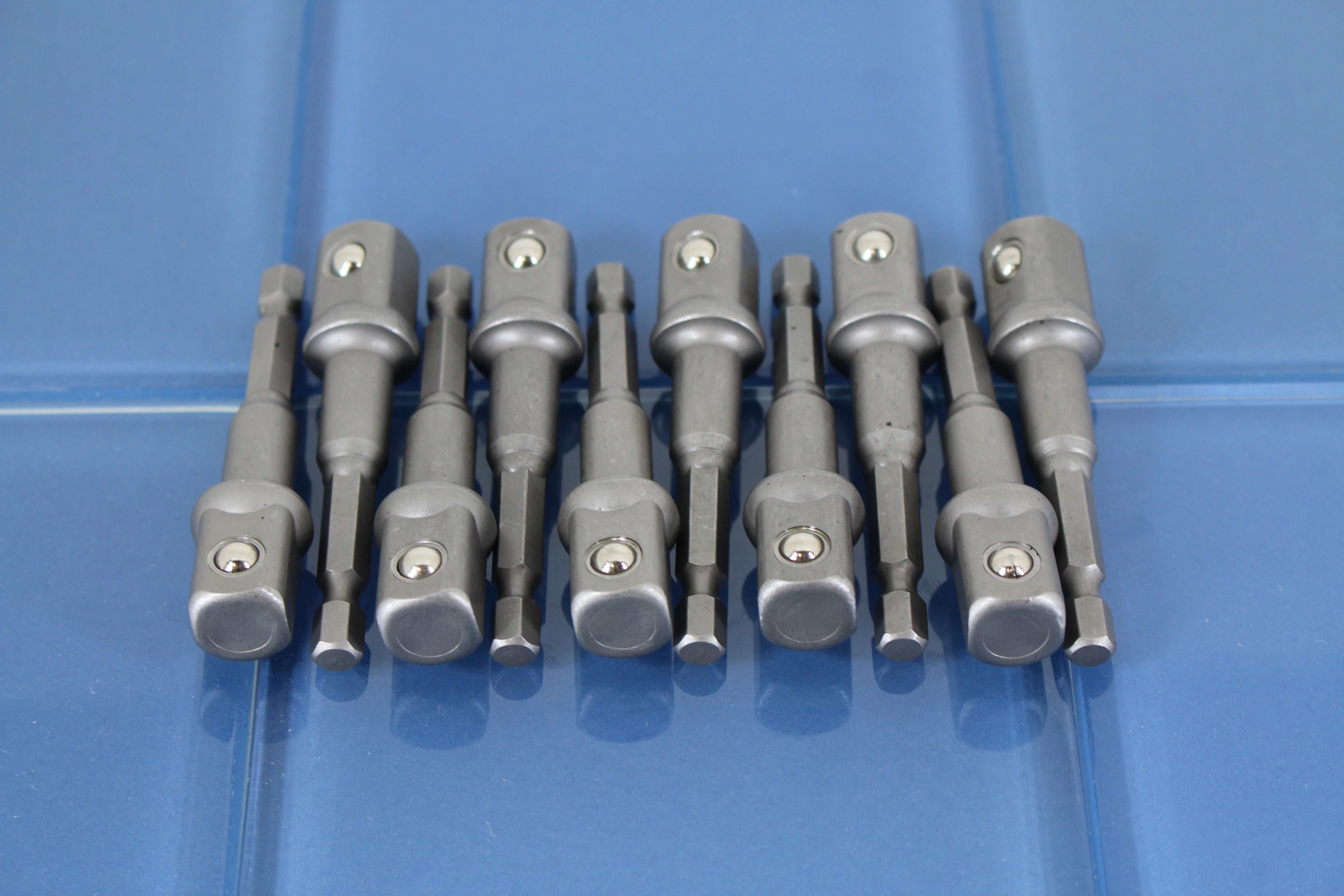 TEMO 10 pc 1/2 Inch (13 mm) Power Socket Extension Adapter Bit Set for Impact Driver