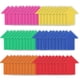 thumbnail image 1 of Cintas adhesivas multiusos para juegos infantiles - 60 piezas en 6 colores vibrantes, reutilizables y lavables, ideales para yoga, baile y actividades educativas., 1 of 6