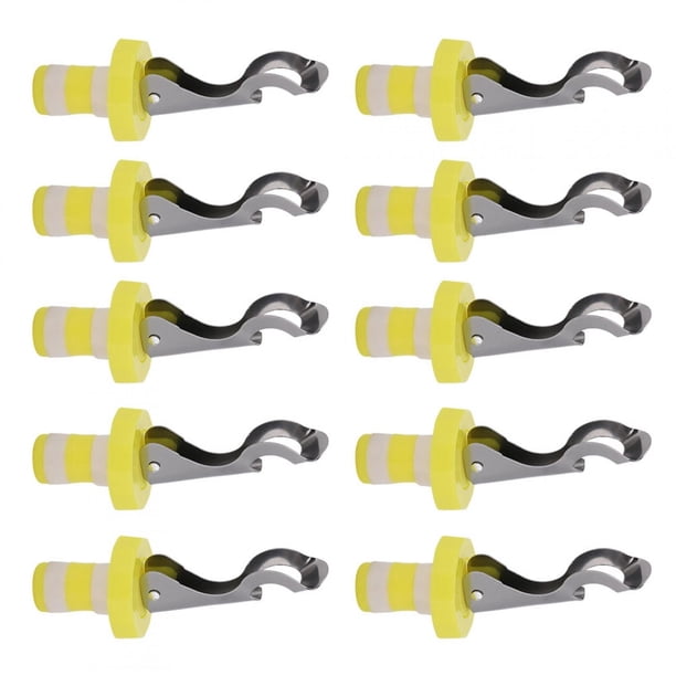 Tapón de goma para vino tinto, tapón de sellado para vino tinto Tapón de botella de vino Tapón de botella Tapón de botella de vino amarillo y blanco Prensa manual Tapón de botella de vino Tapón de vin EOTVIA NO