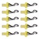 thumbnail image 3 of Tapón de vino ， 10PCS Prensa manual universal Tapón de botella de vino Tapón sellado al vacío Sellador de vino Bar Accesorios de cocina, 3 of 14
