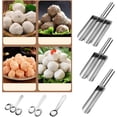 thumbnail image 5 of Máquina para hacer bolas de albóndigas, máquina para hacer albóndigas manual de cocina creativa de acero inoxidable, máquina para hacer bolas de carne, máquina para hacer albóndigas en barra, 5 of 5