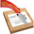 Avery TrueBlock Shipping Labels, 81/2" x 11" , 25 Labels (8165) 8.50