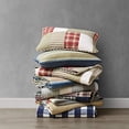 thumbnail image 5 of Eddie Bauer Home | Fairview Collection | 100% Cotton Reversible & Lightweight Quilt with Matching Sham, Pre-Washed for Extra Comfort, Twin, Sand, 5 of 5