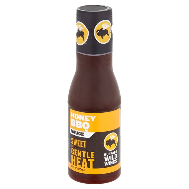 Buffalo Wild Wings Honey BBQ Sauce, 12 fl oz - Walmart.com