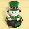 St. Patrick's Day Cat Door Decoration