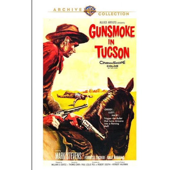 Gunsmoke in Tuscon (DVD), Warner Archives, Western