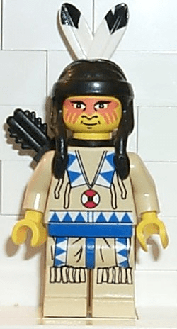 lego indian minifigure