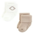 thumbnail image 6 of Hudson Baby Cotton Rich Newborn and Terry Socks, Cream, 0-6 Months, 6 of 6