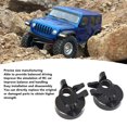 thumbnail image 3 of RC Car Steering Knuckles, Black Brass Front Steering Knuckles Precise Size Manufacturing  for 1/10 Remote Control Car, 3 of 8