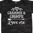 thumbnail image 4 of Inktastic Grammie and Grampie Love Me Boys or Girls Baby Bodysuit, 4 of 5