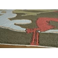 thumbnail image 2 of Skater Print Hand-Tufted Mod-Acrylic Rug - Lil Mo Hipster LMT-3 (3.0 ft. x 5.0 ft. Rectangle), 2 of 3