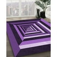 thumbnail image 2 of Ahgly Company Indoor Rectangle Patterned Tyrian Purple Area Rugs, 7' x 9', 2 of 6