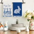 thumbnail image 2 of Blue Rabbits Bunny Bow Easter Kitchen Towels Dish Towels, 18x26 Inch Celadon Spring Farmhouse Holiday Decoration Hand Towels Set of 2, 2 of 6