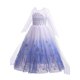 thumbnail image 4 of Vestido De Princesa De Gasa Con Patrones De Copos De Nieve De Lentejuelas De Manga Larga Para Niñas Pequeñas Para Fiesta Cumpleaños Actuación Cosplay, 4 of 4