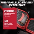 thumbnail image 3 of Car Seat Covers Full Set Faux Nappa Leather Seat Covers for Cars Breathable Front Seats with Lumbar Support and Rear Fit for Automotive Sedans SUVs Pickups, 3 of 9