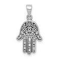 thumbnail image 4 of Sterling Silver Antiqued Hasma Pendant, 4 of 7