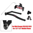 thumbnail image 5 of 360°Rotation Car Mobile Phone Holder Mount for Mini Cooper R50 R52 R53 Red, 5 of 9