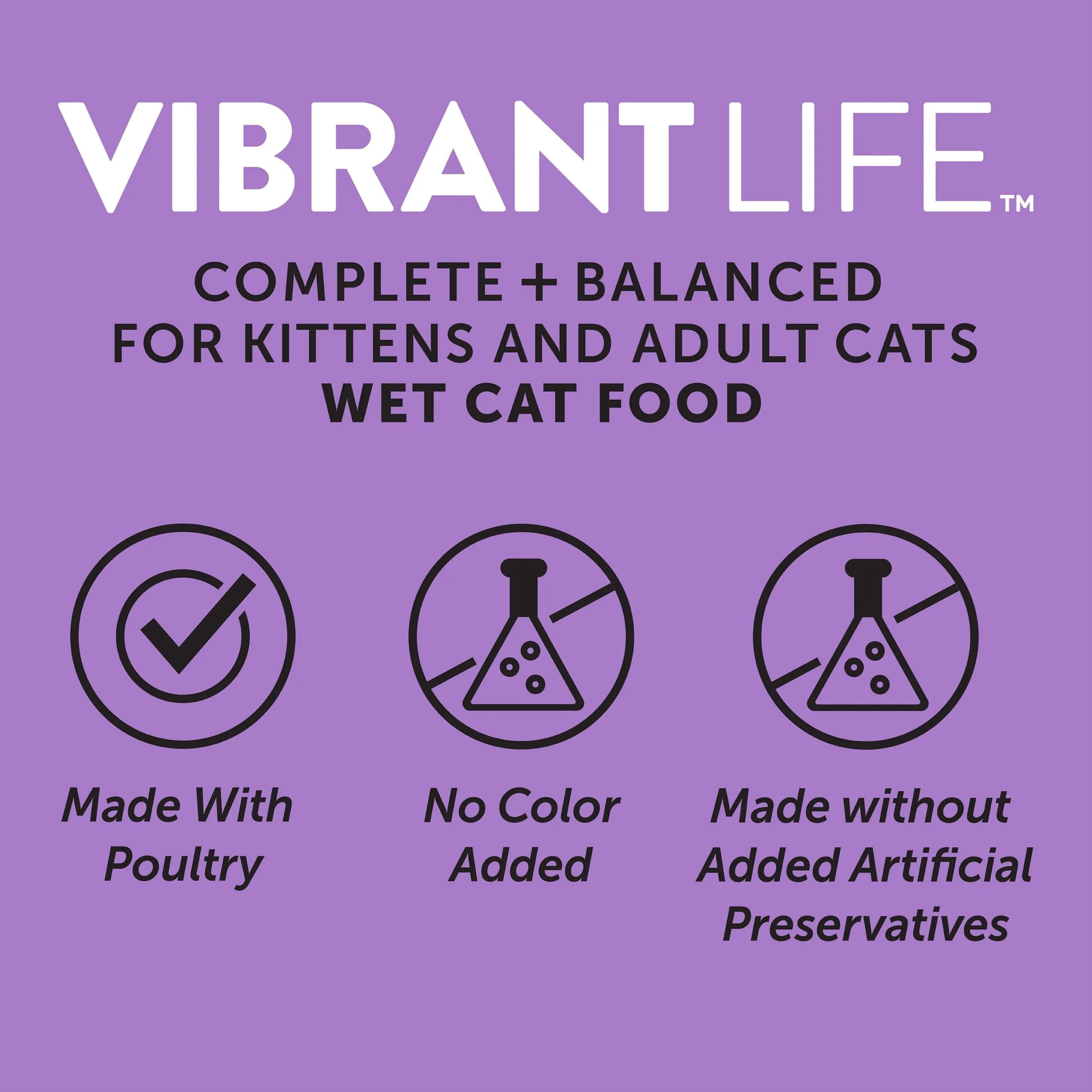Vibrant Life Turkey Dinner Grilled Flavor Cuts in Gravy Wet Cat Food, 3 oz Can