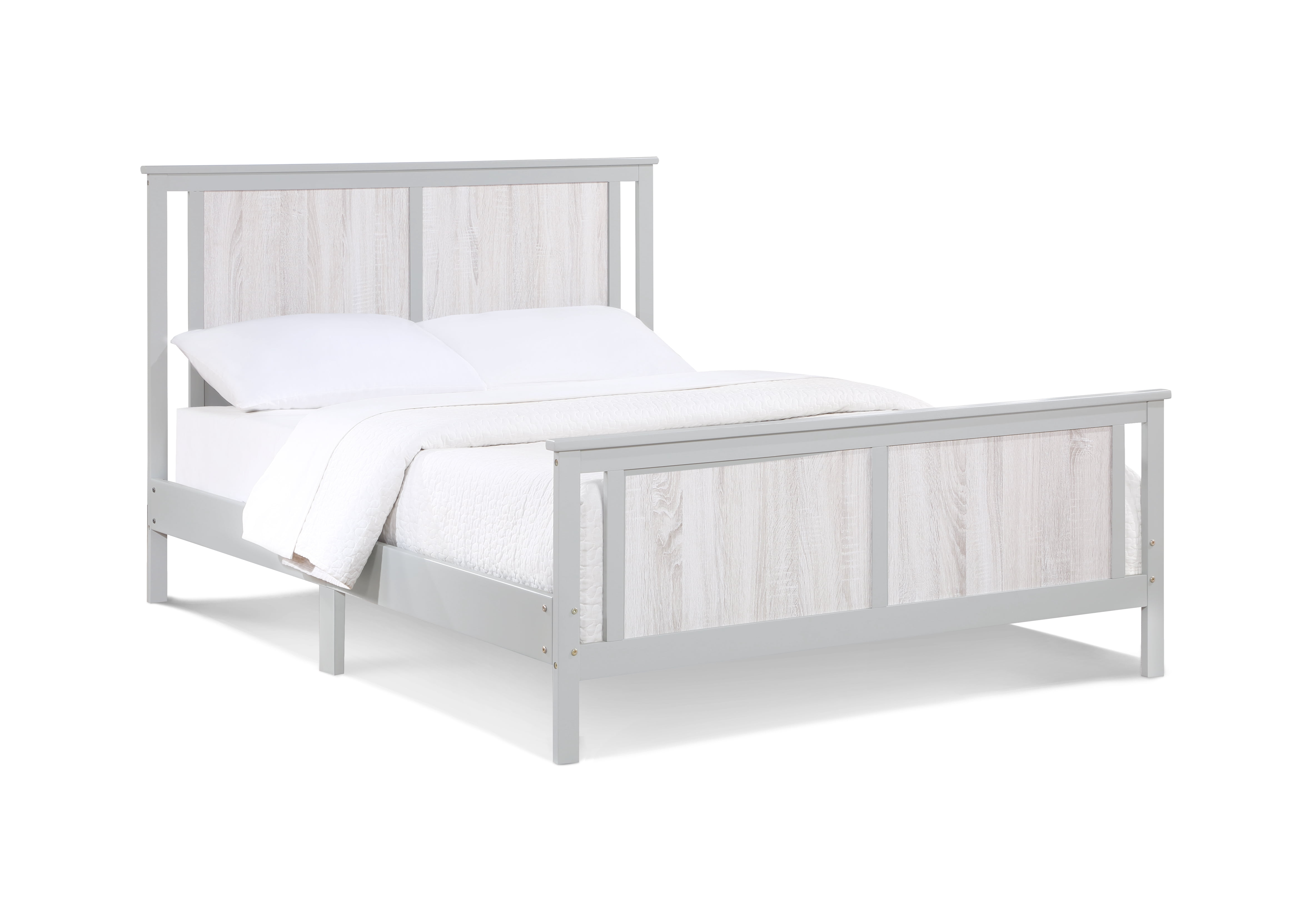 Olive & Opie Connelly Full Bed Gray/Rockport Gray