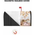 thumbnail image 3 of Fall Magnetic Magnetic Mailbox Covers Standard Size 18x21 Inch, Autumn Fallen Leaf Sunflower Pumpkin Mailbox Wraps Mailbox Post Cover Thanksgiving Autumn Holiday Mailbox Decor for Outside Garden Yard, 3 of 6