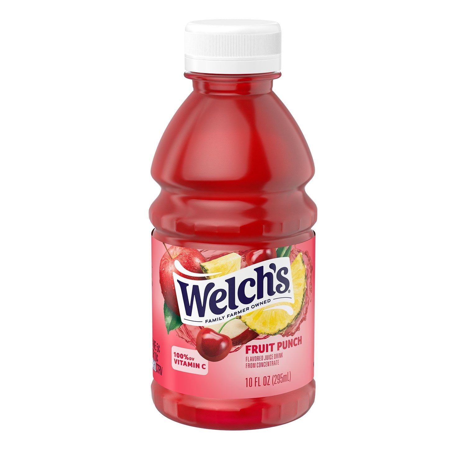 Welch’s 100% Juice Variety Pack, 10 fl oz Bottles, 24 Pack – Fruit Juice Drink for Kids & Family