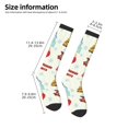 thumbnail image 3 of Saiise Bluey Funny Socks Men Women Boys Kids Adults Novelty Graphic Crew Tube Socks Crazy Design Casual Dress Socks for Sports,Running,Travel, 3 of 7