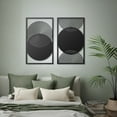 thumbnail image 4 of Abstract Mid Century Modern Metal Wall Art Set of 2, 4 of 9