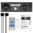 thumbnail image 1 of Receptor estéreo para automóvil Reproductor de MP3 BT Din único Soporte de radio AM / FM Visual Carevas Jugador de coche, 1 of 7