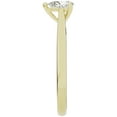 thumbnail image 6 of Unique Moments 0.33 Carat Lab Grown Pear Solitaire Diamond Engagement Ring 10K Yellow Gold, 6 of 6