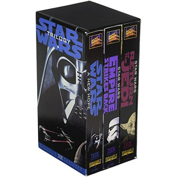 star wars widescreen vhs box set