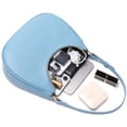 thumbnail image 5 of WSRYDJDL Crescent Bolsos de hombro para mujer lindo Hobo Tote bolso debajo del brazo monederos mini bolso de embrague con cierre de cremallera, 5 of 5