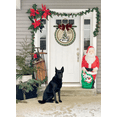 thumbnail image 4 of Front Door Porch Decorations Christmas Tree Door Hanging Sign 11 inch Wooden Wall Sign, Rustic Holiday Wreath Decor for Front Door Porch Home Window Wall Farmhouse Decorations, 4 of 5