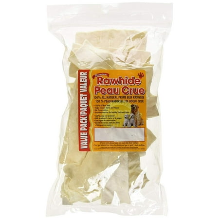 Rawhide White Chips Pet Treat (1 Pack), 16 Oz, 100% Natural Treats By Masters Best