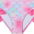 thumbnail image 5 of GYRATEDREAM Girls Long Sleeve Rash Guard 2 Piece Swimsuit Set Tankini UPF 50+ UV Protective, 9-10 Years, 5 of 5