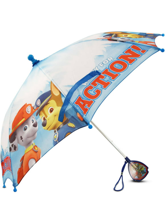 Nickelodeon Little Boys Paw Patrol Umbrella with Character Handle, Age 2-7