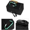 thumbnail image 5 of Bolsa táctica militar para cinturón Molle, bolsa para teléfono, mini bolsa multifunción para senderismo, camping, senderismo, deportes, excursiones, color negro JAMW Sencillez, 5 of 5