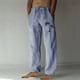 thumbnail image 1 of Pantalones largos para hombre, moda, estampados, casuales, cintura elástica con bolsillo, pantalones deportivos, pantalones de poliéster para hombre., 1 of 4