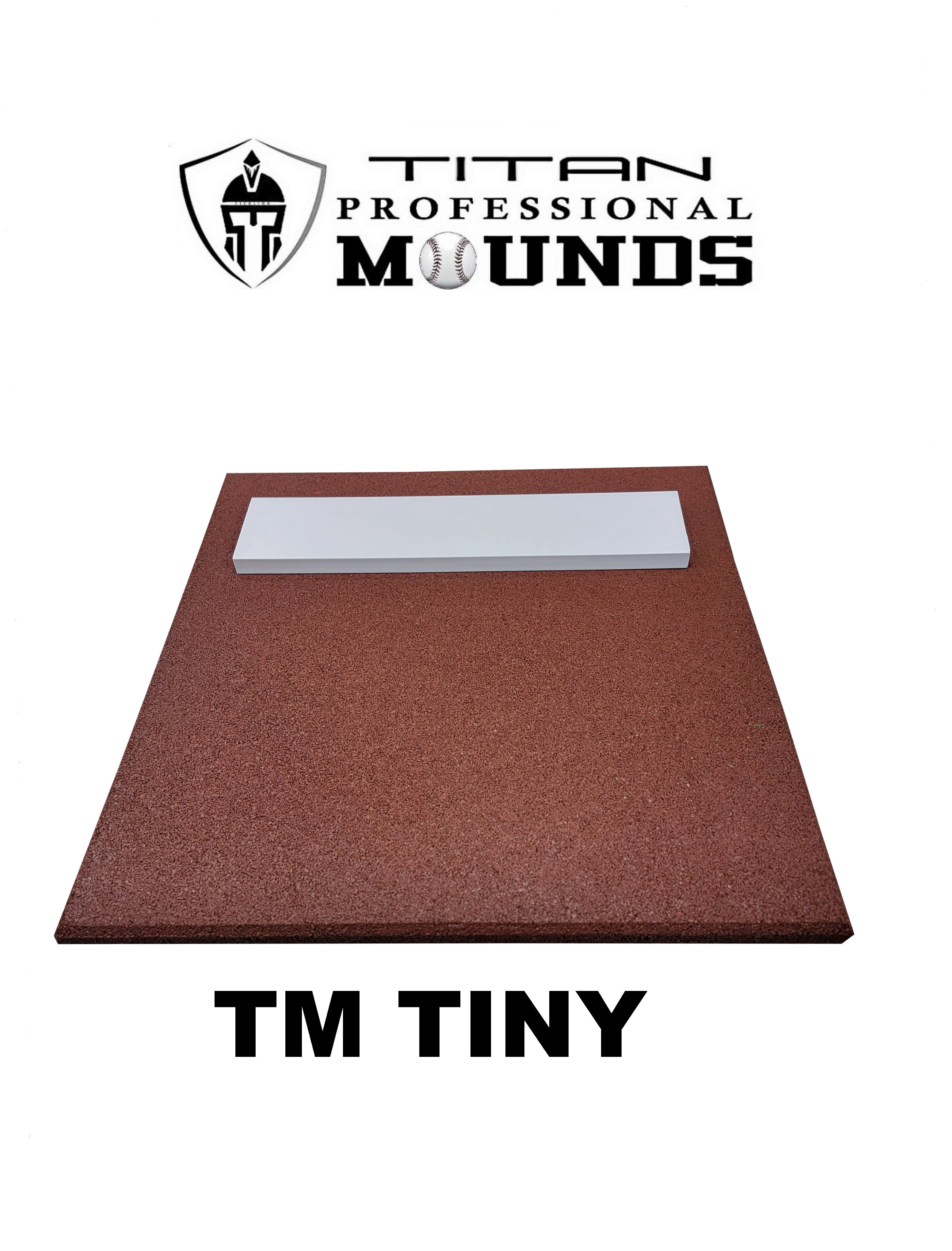 High Density Rubber Youth Pitching Mat Baseball or Softball Clay