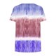 thumbnail image 4 of Blusas de Manga Corta para las Mujeres, Blusa de Camiseta Suelta Casual Hecha de Tela Cómoda para Todo el Uso Diario de Temporada, Blusas para las Mujeres Casual, 4 of 4