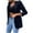 Black, variant on LYXSSBYX Women Long Sleeve Shacket Jacket Hot Sale Clearance Solid Ladies Suit Turn Down Collar Cardigan Casual Suit Coat