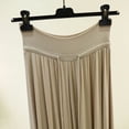 thumbnail image 6 of Floral Skirt for Women Summer Casual Women's Solid Color Drawstring Elastic Waist Long Skirt Beige Xl, 6 of 7