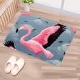 thumbnail image 5 of Flamingo Machine Washable Non-Slip Polyester Indoor Floor Rug and Chair Mats, 5 of 6